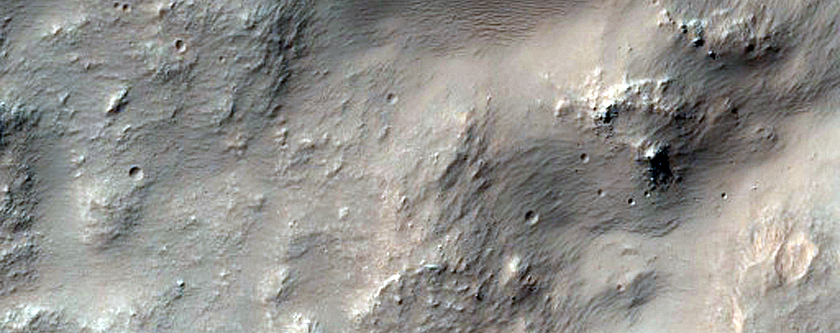 Terby Crater Landforms