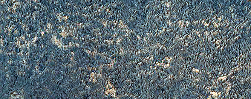 Megaripples near Opportunity Rover Landing Site in Meridiani Planum
