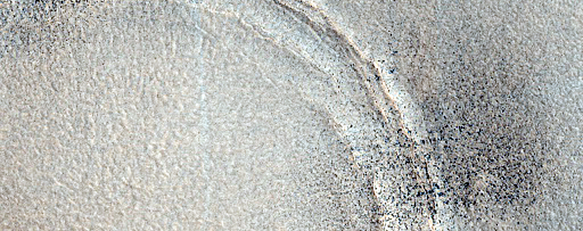 Features East of Acidalia Planitia