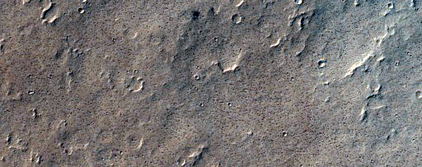 Candidate Recent Impact Site