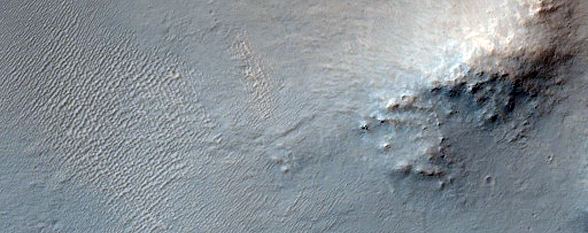 Central Hills of Impact Crater