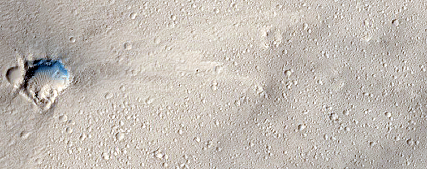 Terrain South of Eddie Crater