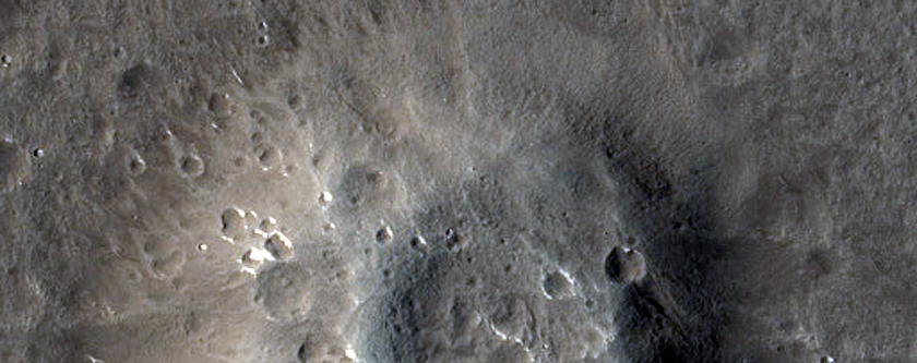Pitted Cone in Utopia Planitia