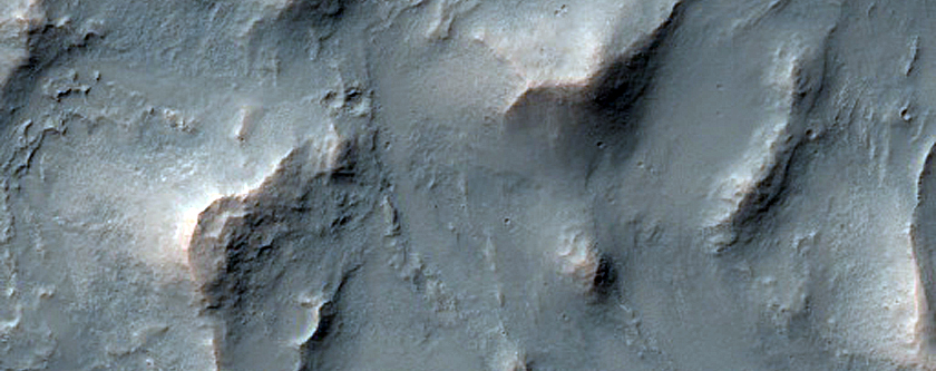 Possible Mafic Minerals in Solis Planum Crater Ejecta