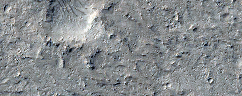 Terrain in Avernus Dorsa