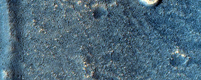 Ridged Flow-Like Features in Deuteronilus Mensae
