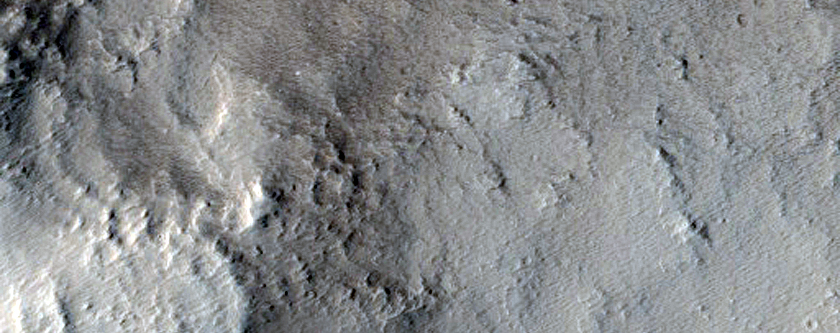 Candidate Recent Impact Site