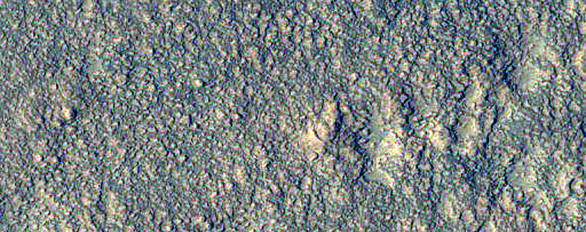 Candidate Recent Impact Site