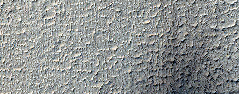 Candidate Recent Impact Site