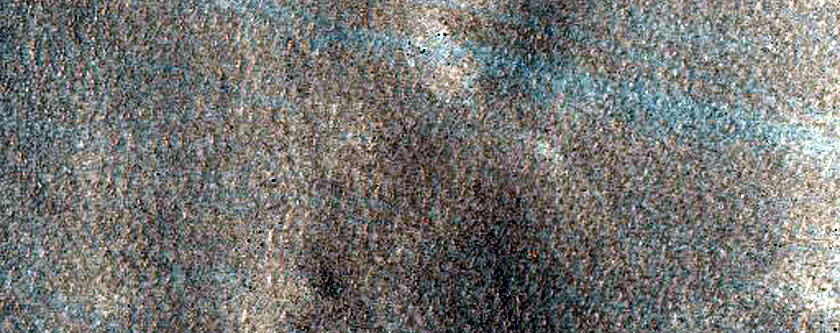 Promontory between Trenches in Alba Fossae