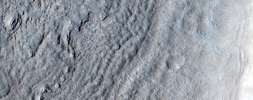 Steep Crater Walls