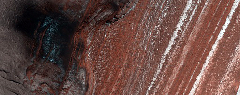 North Polar Layered Deposits Avalanche Monitoring