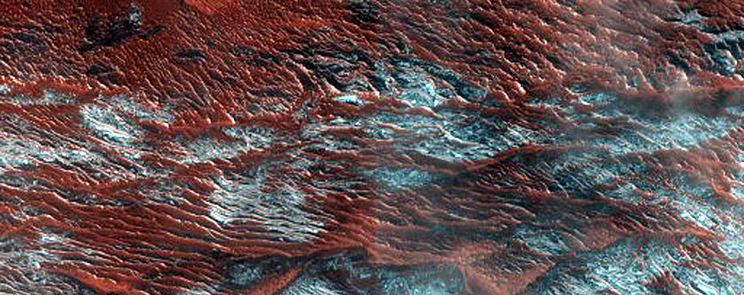North Polar Layered Deposits Scarp