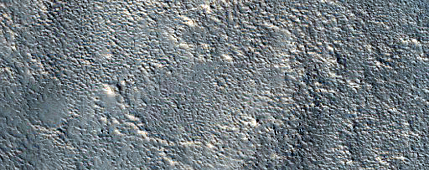 Possible Fan in Moreux Crater