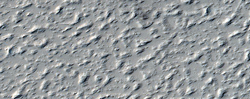 Candidate Recent Impact Site