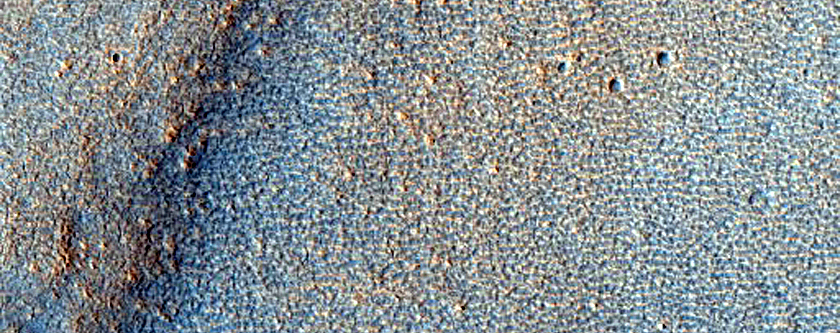 Nier Crater Central Depression