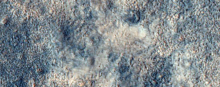 Landforms in Acidalia Planitia