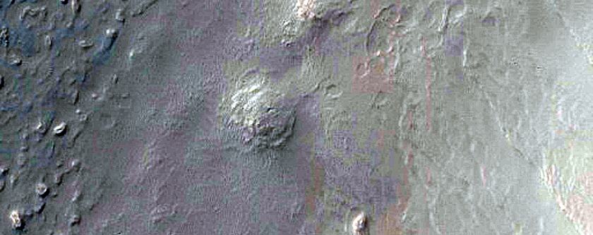 Concentric Crater Fill in Northwest Thaumasia Region