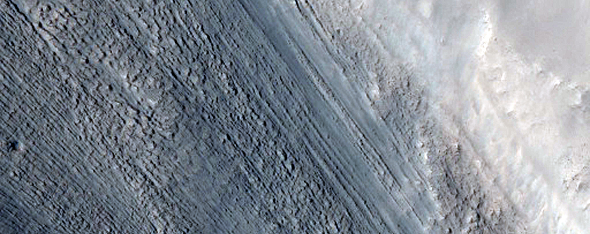 Glacial Flow in Protonilus Region