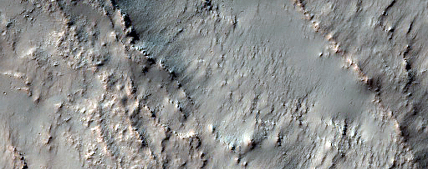 Layers in Low-Latitude Crater