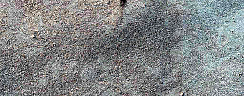Candidate Recent Impact Site