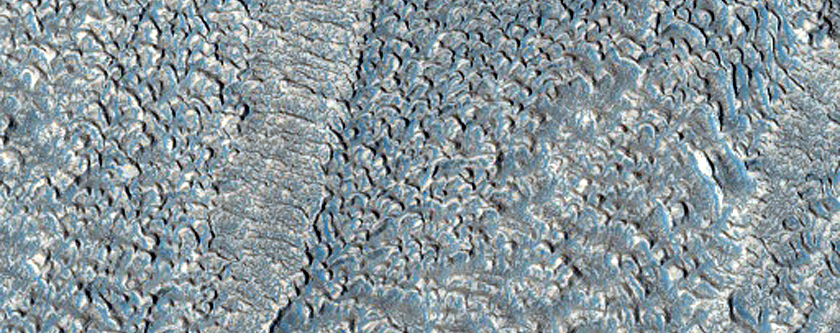 Crevassed Glacier-Like Form in Deuteronilus Mensae
