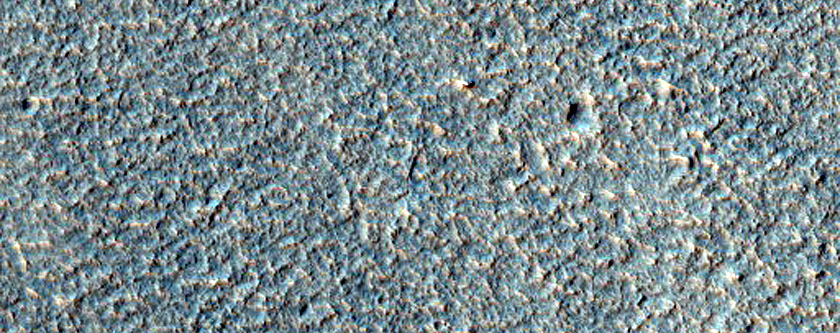 Mojave Crater Ejecta Rampart