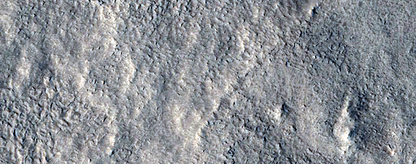 Dipping Layers in Tantalus Fossae