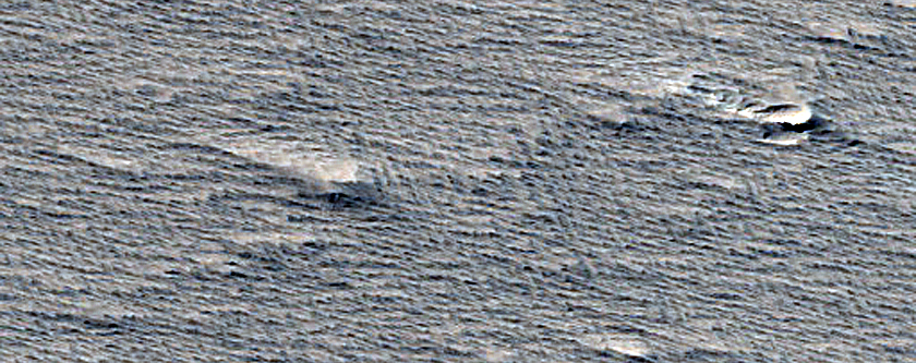 Terrain near Amazonis Mensa and Gordii Dorsum