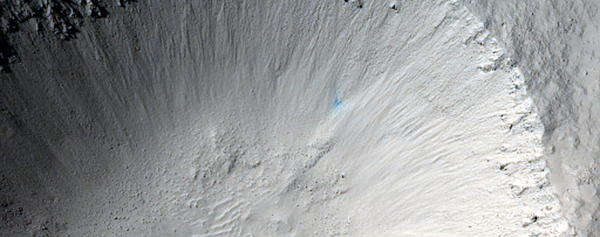 Monitor Slopes in Wiltz Crater