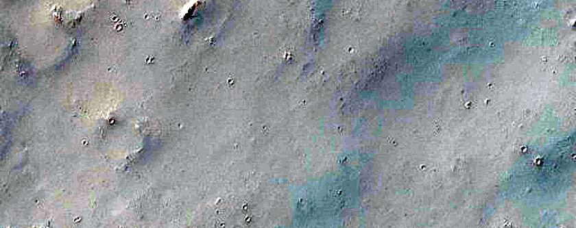 Possible Olivine-Rich Crater Floor in Sinus Sabaeus