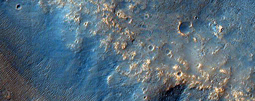 Possible Channel into Crater