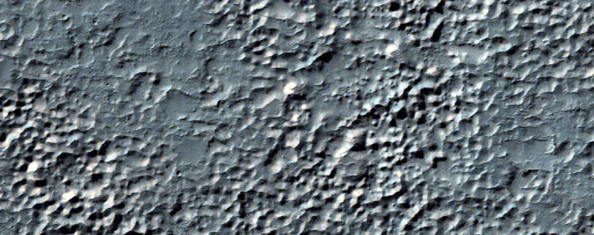 Terrain West of Bond Crater