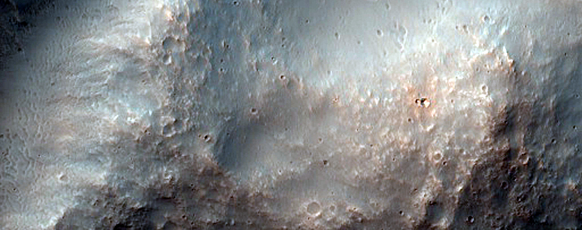 Fan on Crater Floor in Noachis Terra