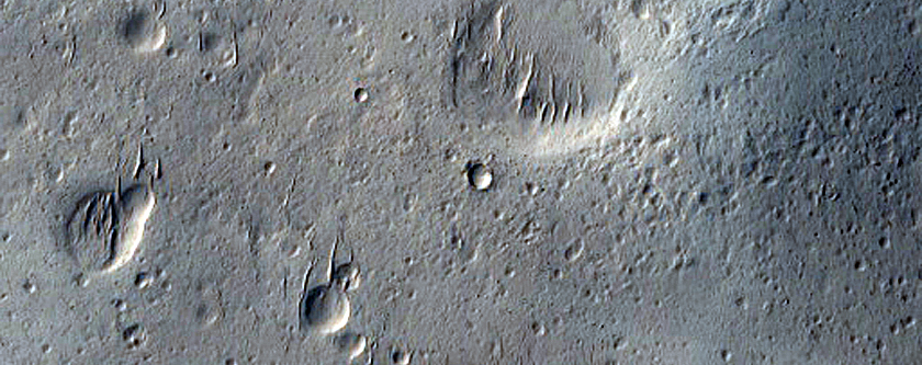 Candidate Recent Impact Site