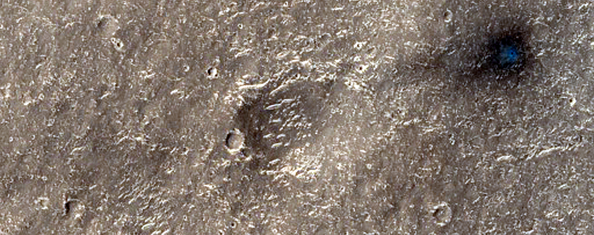 Candidate Recent Impact Site