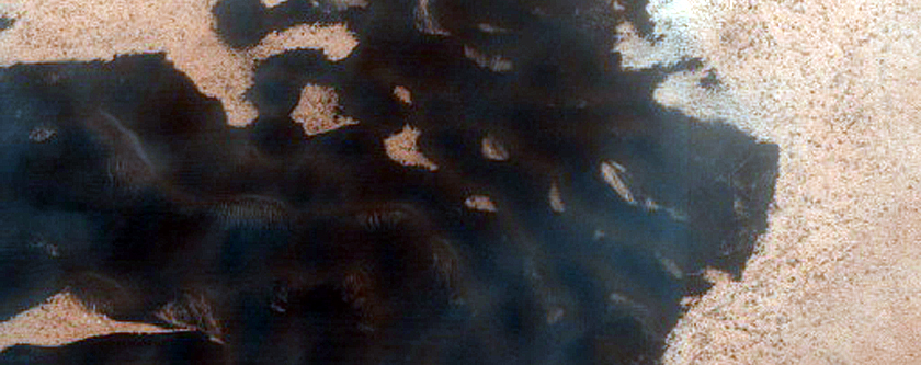 Flank Dunes in Abalos Undae