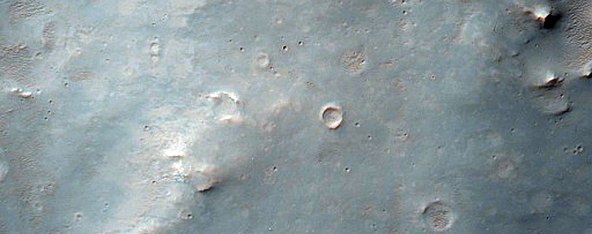 Channels in Huygens Crater