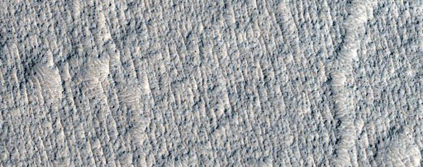 Terrain near Erebus Montes