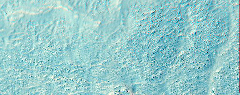 Sinuous Ridge at Contact between Lineated Valley Fill and Plains Material