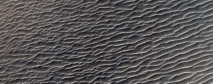 Juventae Chasma Sand Sheets and Stratigraphy
