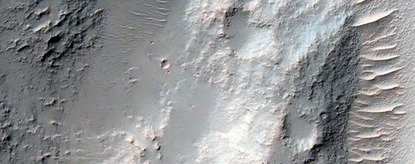 Impact Crater near Maadim Vallis