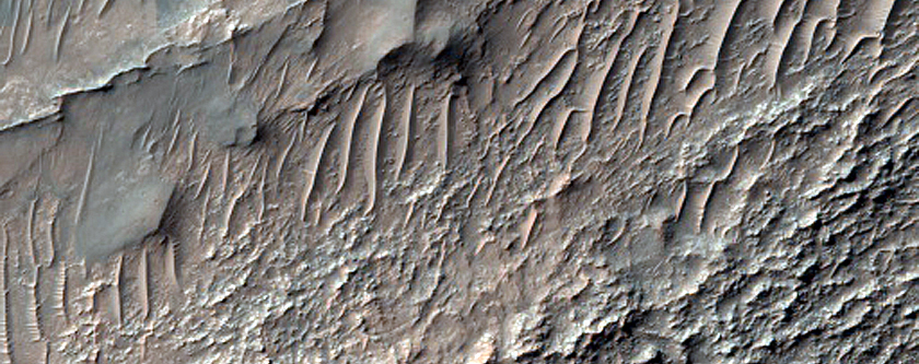 Depression and Layers in Terra Sabaea