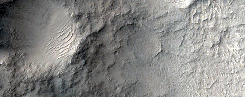 Terrain West of Amenthes Fossae