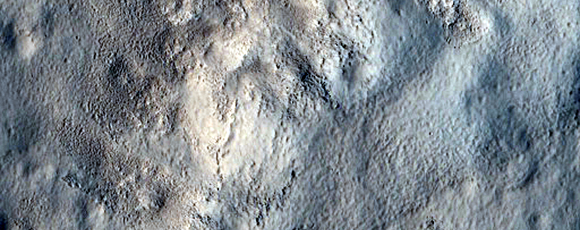 Terrain near Tinjar Valles