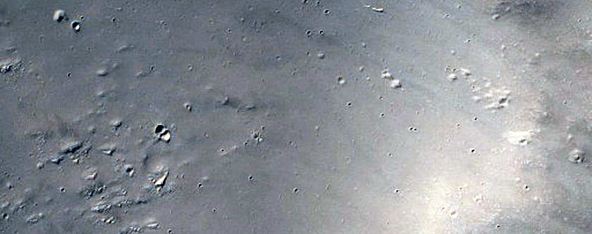 Channel in Terra Sirenum