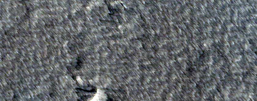 Candidate Recent Impact Site