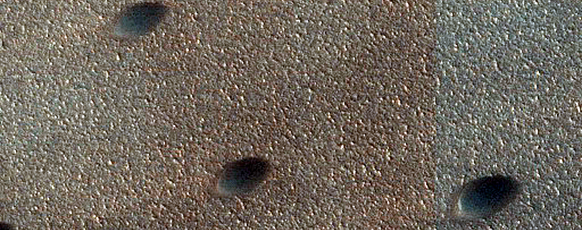 Dune Interaction with Residual Polar Ice