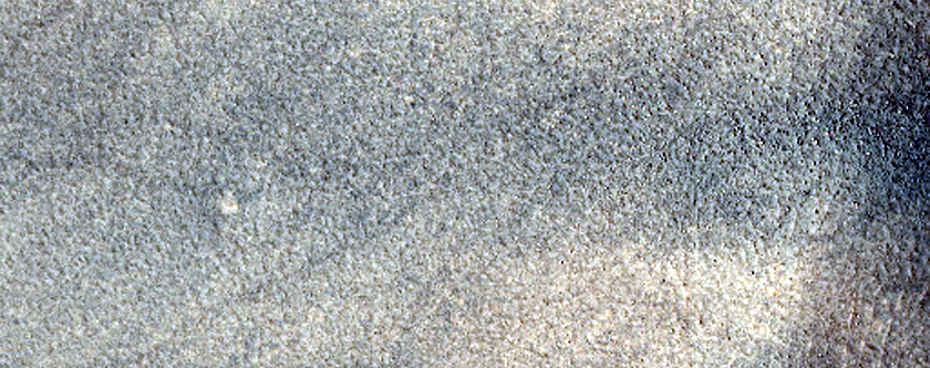Crater in Acidalia Planitia