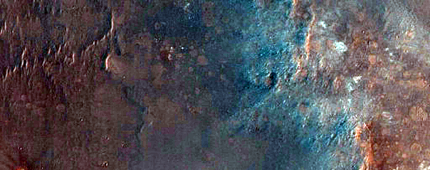 Pyroxene-Rich Complex Crater Floor in Northern Syrtis Major Planum